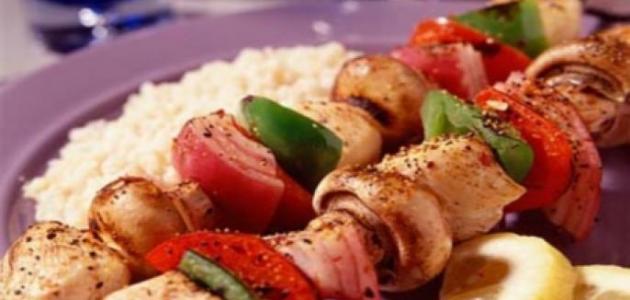 طريقة عمل تكة الدجاج صورة مقال طريقة عمل تكة الدجاج